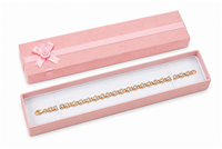 Assorted Color Cardboard Bracelet and Watch Gift Box with Die-Cut Flocked Foam Insert