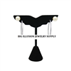 ED-2431(BK) Wing Shape Earring Stand - 3 Pr.