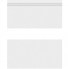 EN217 / 8 X 10 W/B Pvc Zipper w/White Block