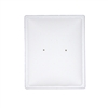 White Vinyl Earring Puff Pad