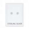 EP01-3 Sterling Silver Earring Puff Pad Pack of 100