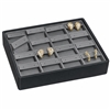 ET916L-87R Steel Gray Stackable Earring Tray Holds 16 Pairs