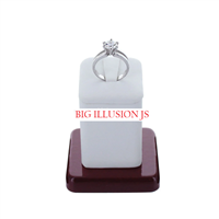 F42-10/RW  Square Base Wooden Ring Column