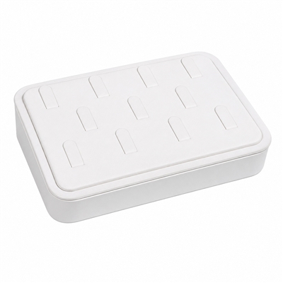 GR-40L/WH   White Ring Clip Display