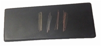 GT35 Natural Obsidian Gold Testing Stone 5 x 2 Inch