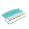 Teal Blue Magnetic Flap Bracelet and Watch Gift Box with White Insert