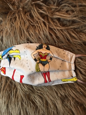 Home made Face Mask-Hero Girls