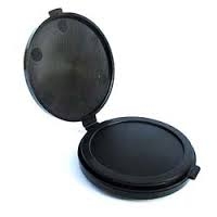 ID200 round black fingerprint pad for identification and check verification