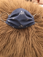 Home made Face Mask Jean Fabric