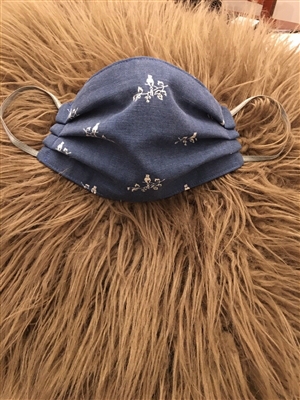 Home made Face Mask Jean Fabric