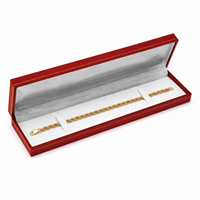 LB5(RW) RED BRACELET/WATCH BOX