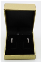 LC13G GOLD/BLACK EARRING T BOX