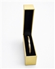 LC23-G Diana Gold Leatherette Bangle Watch Box with Black Interior