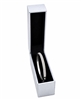 LC23-S Diana Silver Leatherette Bangle Watch Box with Black Interior