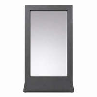 MR-1807R-SG Steel Grey Countertop Mirror