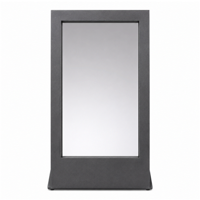MR-1807R-SG Steel Grey Countertop Mirror
