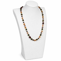 ND-1107L/WH White  Neckfoam Bust Display