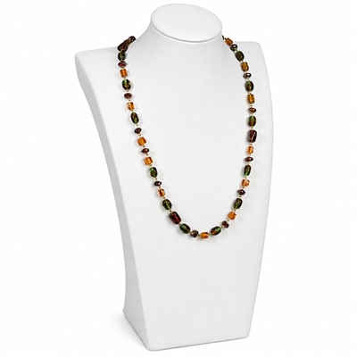 ND-1107L/WH White  Neckfoam Bust Display
