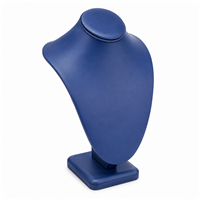 ND-1897-S80 Steel Blue Necklace Display Bust