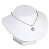 ND201/ WH White Low Necklace Bust
