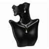 PB-0172P (BK) Black Plastic Figurine Necklace Display