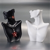 PB-0172P (BK) Black Plastic Figurine Necklace Display