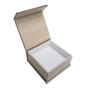PJ6C-N3 Deluxe Burlap Magnetic Combination Box