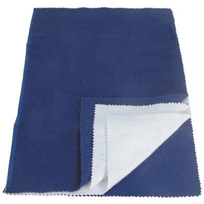 PS1215/BL  Large Blue  Jewelry Polishing Cloth
