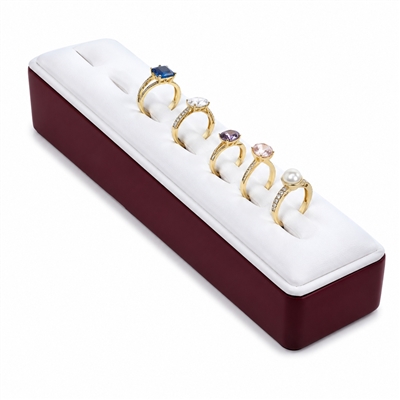 R-46/RW  Wooden Ring Wedge Stand-6-Clip