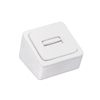 RD141L(WH)  RING (1-SLOT) - All White