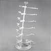 S31-6251-10 Plastic Counter Top Eyeglass Display Stand For 6 Eyewear Frames.