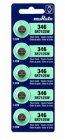 Sony muRata 346 SR712SW 1.55V Silver Oxide Watch Battery 5 Pack