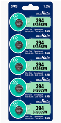 SR936SW / 394 Sony Mercury Free Silver Oxide Watch Battery