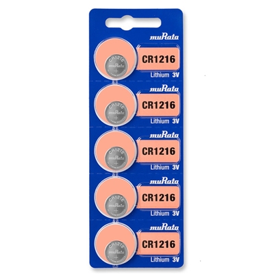 Sony/ muRata CR1216 3V Lithium Coin Battery