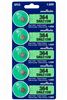 Murata 364 SR621SW Silver Oxide Watch Battery 1.55V Mercury Free