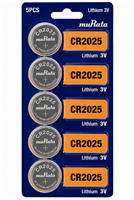 CR2025 Sony/ muRata 3V Lithium Coin Cell Battery