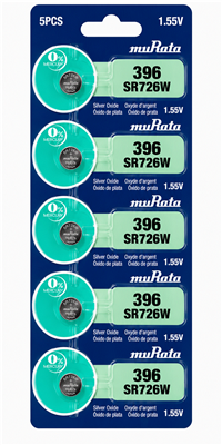 (SR726W / 396 Sony Mercury Free Silver Oxide Watch Battery