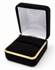 SR3 BLACK VELVET RING JEWELRY BOX