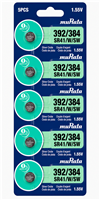 Murata SR41W 392 Silver Oxide Watch Battery 1.55V High Drain
