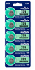 Murata 371 SR920SW Silver Oxide Watch Battery 1.55V 5 Pack Mercury Free