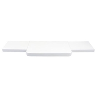 ST-2004(WH) White Adjustable Jewelry Display Base Set – 3 Pcs