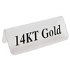 TA-603 FROSTED SING  "14KT GOLD"