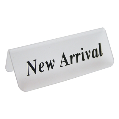 TA-843  Frosted Plastic Sign