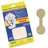 Gold Tyvek jewelry pricing tags pack of 1000 tear-proof adhesive labels