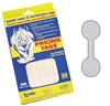 Silver Tyvek jewelry pricing tags pack of 1000 tear-proof adhesive labels