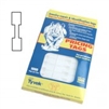White Tyvek rectangular jewelry pricing tags pack of 1000 tear-proof adhesive labels