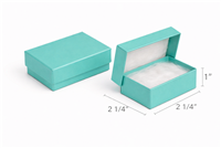 TB-2 (BX2832TB) Teal Cotton Filled Box