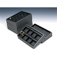 TY-2101R-SG Steel Grey Ring Tray 18 Slot