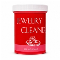 US150 Home Jewelry Cleaner Red 8 oz with Basket and Brush