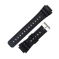 WB30  Black Fits G-Shock Rubber Watch Band 18mm